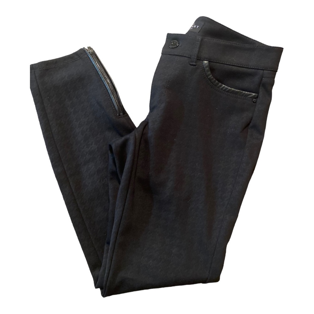 White House Black Market Black Skinny Ankle Stretch Pants sz 2P